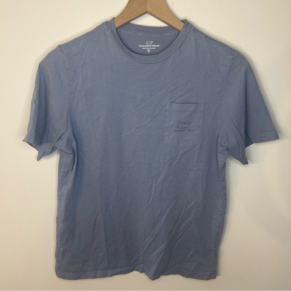 Vineyard Vines Kid’s Blue Short Sleeve T-Shirt, Size XL (18)